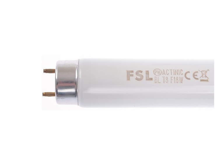 Лампа 18W FSL F18T8/BL/G13 для истребителя летающих насекомых "БАРГУЗИН" (Небьющаяся)
