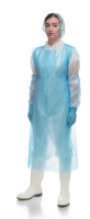 Фартук HACCPER Polytex Blue 125 одноразовый в пластах, 20 мкм, 125752-21