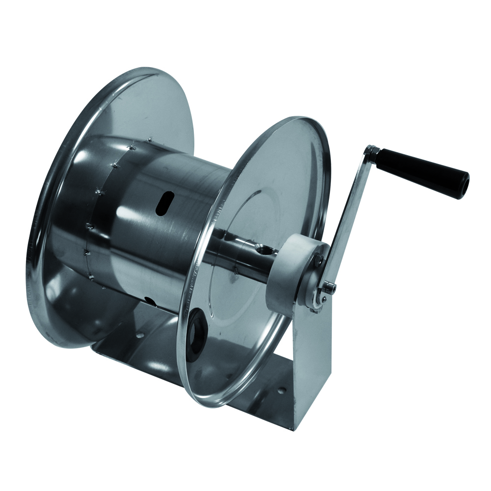Ручная усиленная катушка RAMEX AVM 9002 20м 1/2 (нерж.) 1/2"ш.1/2"ш. 200 бар