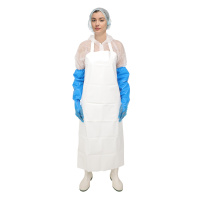 Фартук HACCPER Uretex HARDWHITE, 300 мкм, белый, 550325, уп.