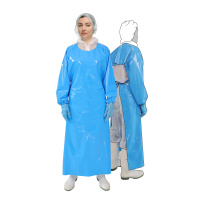 Фартук Uretex Blue с рукавами, размер M, 552000, уп.
