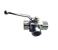 Кран гидр. 3-ход. V3RH 3/8&amp;quot; BSP