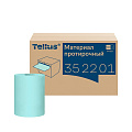 352201 Tellus материал нетканый протирочный в рулонах, 1-сл., бирюзовый, 100м, 362 листа
