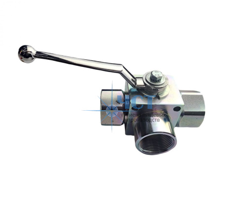 Кран гидр. 3-ход. V3RH 1/2&amp;quot; BSP