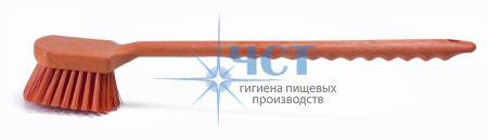 Щетка HACCPER 4102 с длинной ручкой, для мытья и оттирки, жесткая, 500 мм