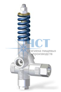 Регулятор потока Pulsar Rv; вход 3/8"г, выход 3/8"г никелированная латунь