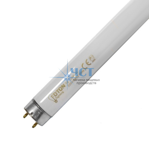 Лампа ультрафиолетовая Foton F20W T8 BL368 UVA, Blacklight, G13 580мм