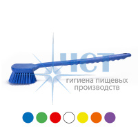 Щетка HACCPER 4102 с длинной ручкой, для мытья и оттирки, жесткая, 500 мм