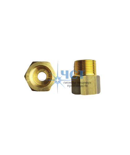 Переходник штуцер М22х1,5; гайка 3/8&amp;quot;