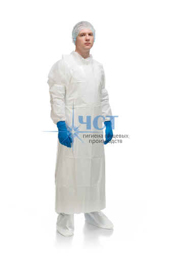 950110 Фартук HACCPER Uretex White 150, 1500х830мм
