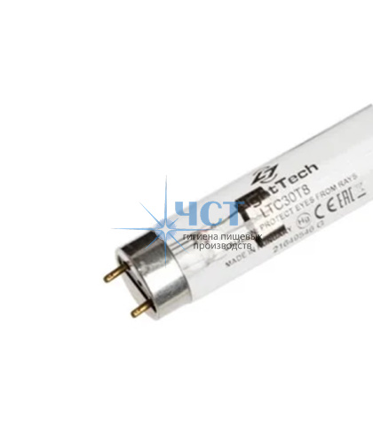 Лампа бактерицидная LTC 30T8 G13 Teflon, LightTech