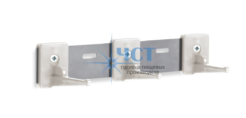 501003W Органайзер настенный HACCPER Control Point для 3 предметов, белый 