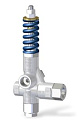 Регулятор потока Pulsar Rv; вход 3/8&amp;quot;г, выход 3/8&amp;quot;г никелированная латунь