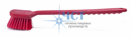 Щетка HACCPER 4102 с длинной ручкой, для мытья и оттирки, жесткая, 500 мм
