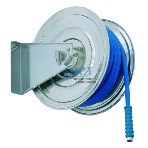 Ручная катушка RAMEX AVM 9510 70м.3/8&amp;quot; или 50м.1/2&amp;quot;(нерж.) 1/2&amp;quot;ш.1/2&amp;quot;ш. 200 бар.