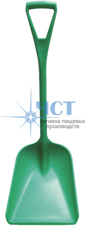 9802G Лопата HACCPER большая, 1070х350 мм, зеленая