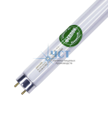 Лампа ультрафиолетовая Zercale BL15W T8 UVA FEP G13 UVA в обол.ФЕПЛОН (FEP) защищ.