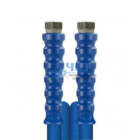 Рукав для пищевой промышленности, синий 25 м, 1/2 IGR - 1/2 IGR нерж. (CH) арт. LT787