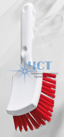 88201 щетка с рукояткой,  красная 260х72х35мм