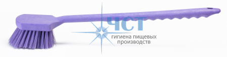 Щетка HACCPER 4102 с длинной ручкой, для мытья и оттирки, жесткая, 500 мм