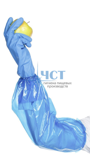 730150 Нарукавник HACCPER Evatex Transparent Blue 100, 460х220 мм