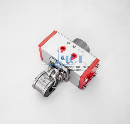 20-000283.5 Шаровый кран 1/2" с приводом (общая)